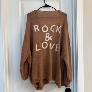 Elan Rock & Love cardigan